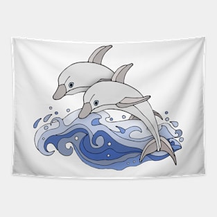 dolphins Tapestry