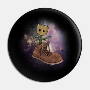 Plant in the Galaxy Pin