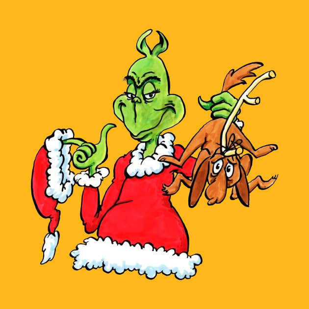 merry grinchmas vintage by iritaliashemat