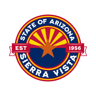 Sierra Vista Arizona State Flag Design T-Shirt