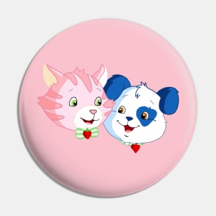 Custard and pupcake Pin