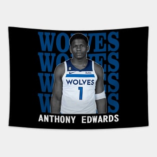 Minnesota Timberwolves Anthony Edwards Tapestry