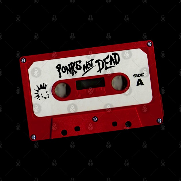 Retro Cassette of Punks by rezolivarez