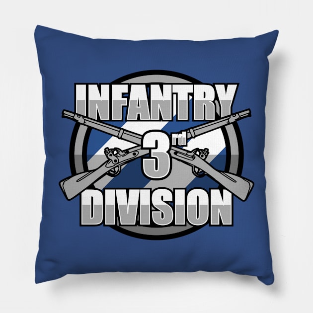 3rd Infantry Division Pillow by Firemission45