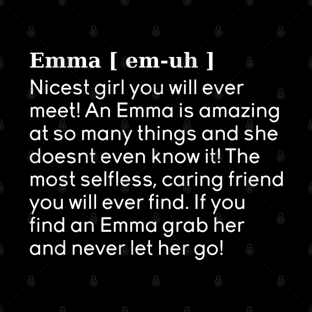 emma name definition (black) by acatalepsys 