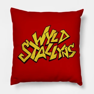 Wyld Stallyns - vintage logo Pillow