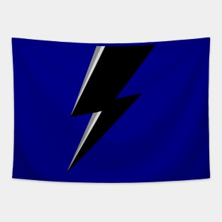 Black and white lighting bolt  - Eyesasdaggers Tapestry