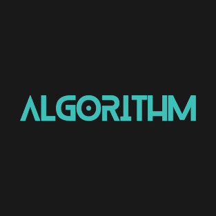 Algorithm cool modern design T-Shirt