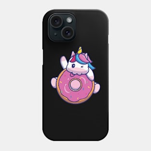 cat unicorn so cute face mask Phone Case