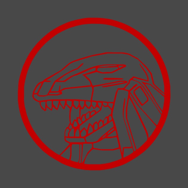 Red Ranger Zord Emblem by RTJandGWdesigns