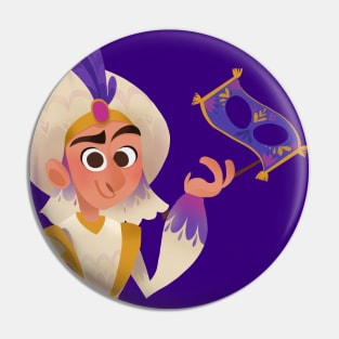 Aladdin Boo to You Parade Pin