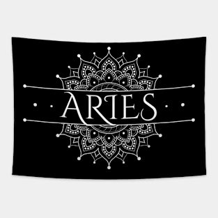 Aries Mandala Tapestry