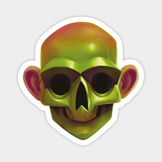 Skull Magnet by ivanOFFmax