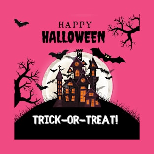 Get Spooky in Style: Unique Happy Halloween T-Shirts for a Hauntingly Good Time! T-Shirt