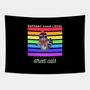 support your local street cats Tapestry