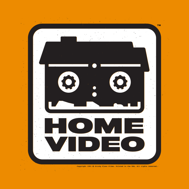 Home Video (black on white) by SeminalDesigner