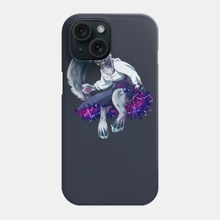 Snow Leopard Miez Phone Case