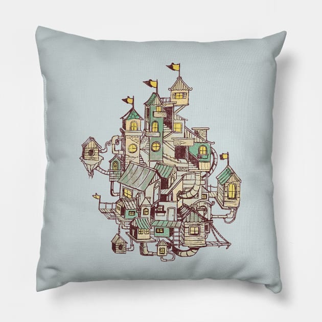 Invisible city Pillow by jackduarte