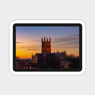 Worcester Sunset Magnet