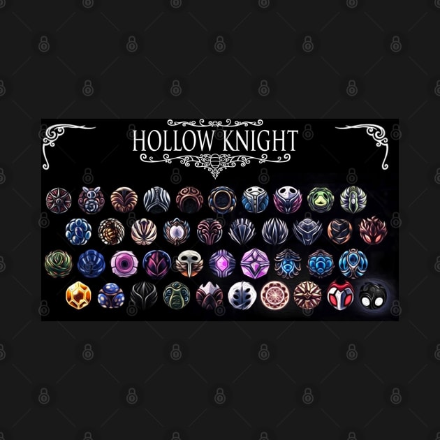 Hollow Knight Charms by Lollik