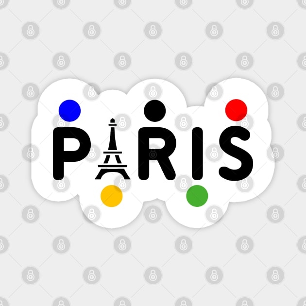 Paris olympics Magnet by Nicostore