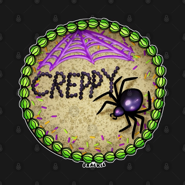 Creppy Cookie Cake by Jan Grackle