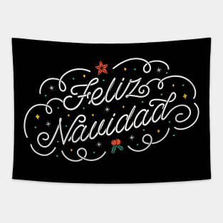 Feliz Navidad Tapestry