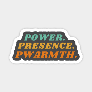 Pwarmth Magnet