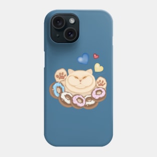 Fat cat sweet tooth Phone Case