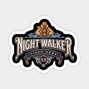 Video Gamer Night Walker Game Magnet