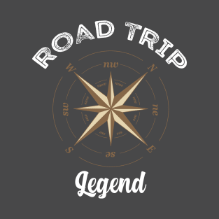 Road Trip Legend - Family Vacay Road Trip T-Shirt