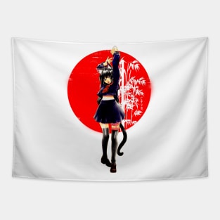 Neko no on'nanoko Tapestry