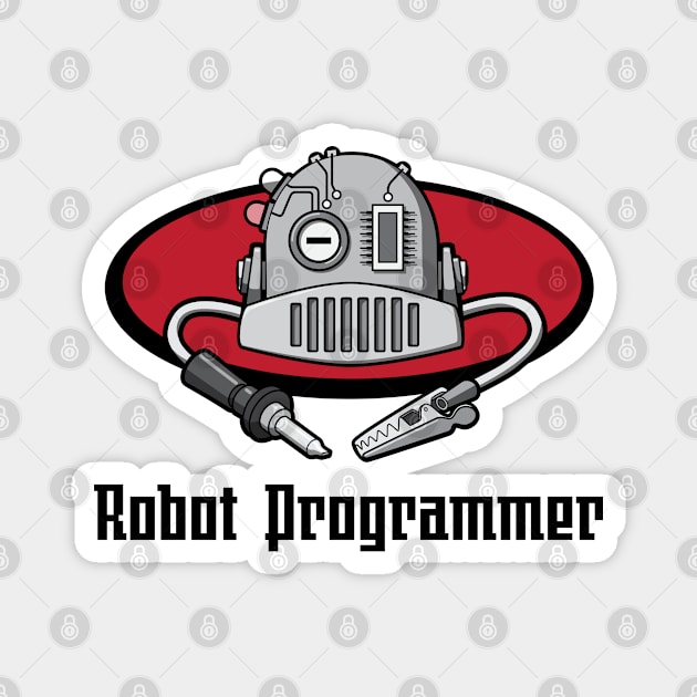 Robot Programmer Magnet by s2pidpictures