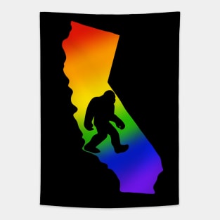 California Squatch Watchers Tapestry