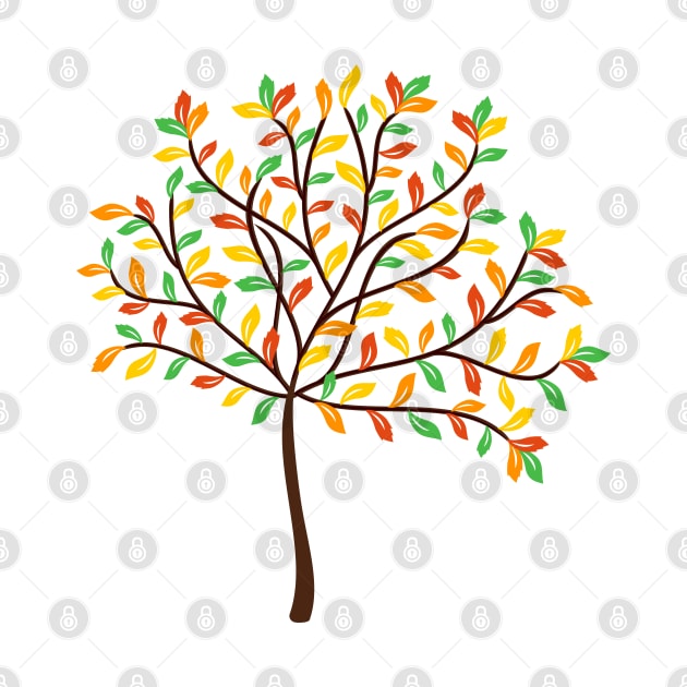 Autumn Tree by RageRabbit