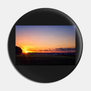 Sunset Flyby Pin