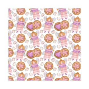 Sugar Plum Fairy with Cookies and Marshmallow T-Shirt