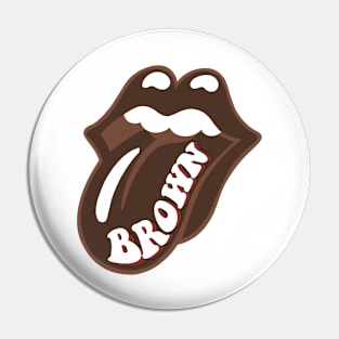 bru lips Pin