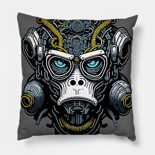 Techno Apes S02 D49 Pillow