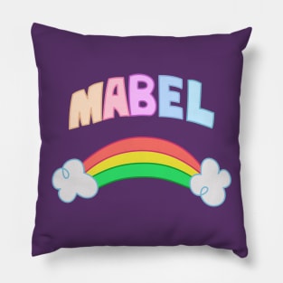 Mabel Rainbow - Mabel's Sweater Collection Pillow