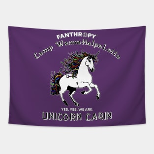 Unicorn Cabin (all products) Tapestry