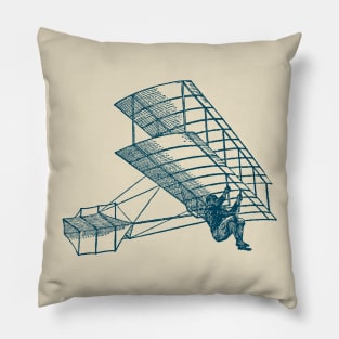 Historical plane sketch Pillow