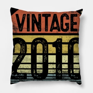 10 Year Old Gifts Vintage 2010 Limited Edition 10th Birthday T shirt Pillow