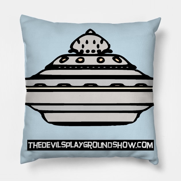 The Devil's Playground Show Beamship Pillow by The Devil's Playground Show