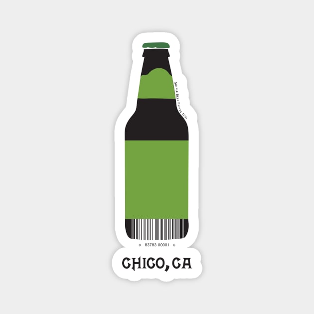 BeerCode - Chico California Magnet by SimpleBeer