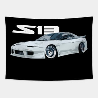 White S13 Drfit Tapestry