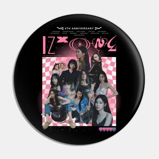 IZONE "4TH ANNIVERSARY" Pin by Y2KPOP