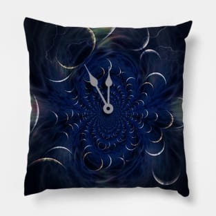 Space clock Pillow