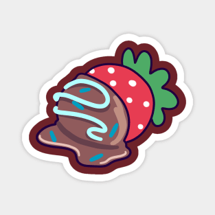 Chocolate Covered Strawberry Magnet