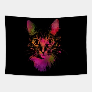 cat #cat #cats animal art Tapestry